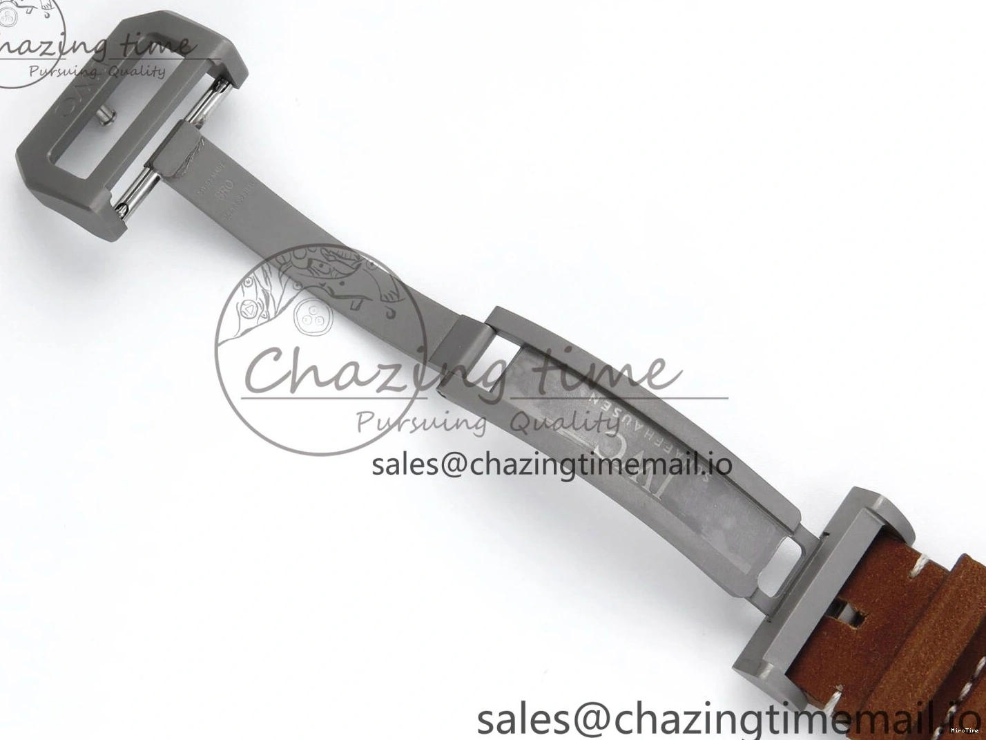 MIROTIME 0225 Big Pilot IW329701 M+F 1:1 Best Edition Black Dial on Brown Leather Strap MY RelaxedFit 7005